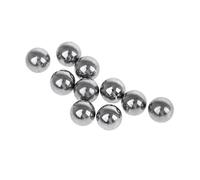 Lot de 10 moyeux de vélo de montagne en acier avec roulement à billes de 6,3 mm 4,7/6,3 mm
