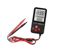 Lot de 10 multimètres électriques numériques portables en plastique et métal pour la maison, fournissant des lectures précises tout en étant faciles à transporter