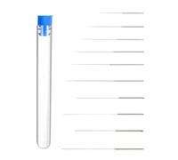 Lot de 10 nettoyeurs de buses d'imprimante 3D - Kit de débouchage pour buses d'imprimante 3D - Aiguille de nettoyage 0,15-1 mm pour aiguilles d'imprimante 3D - Pour l'entretien quotidien des débutants