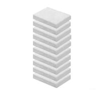 Lot de 10 noyaux en éponge pour éthanol pour cheminées de table, dimensions 30 x 20 cm, convient pour diverses applications de chauffage