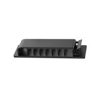 Lot de 10 organiseurs de câbles à clipser pour économiser de l'espace pour une organisation efficace des câbles à la maison ou au bureau