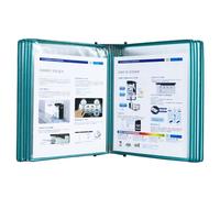 Lot de 10 organiseurs muraux de référence avec poche à chargement simple pour sac de laboratoire de entrepôts et ateliers