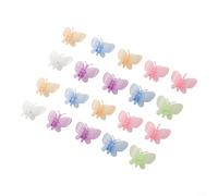Lot de 10 ou 20 clips de support en plastique pour plantes d'orchidée, vigne et fleurs de vigne pour jardin, tomates, haricots, treillis, légers, robustes, réglables, à utiliser en intérieur et en