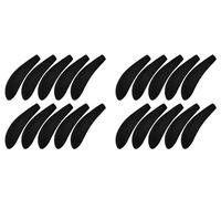 Lot de 10 ou 20 épaulettes en mousse pour cintre - Coussinets d'épaule en forme de cintre - En velours antidérapant - Larges cintres standard - Crochets pivotants solides pour vêtements, vestes,