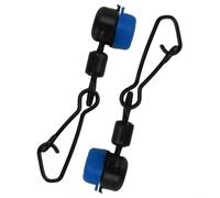 Lot de 10 ou 30 émerillons à changement rapide pour la pêche avec flotteurs et boucle de sécurité (8# (30