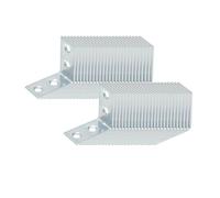 Lot De 10 Ou 50 Équerres D'angle En L À 90 Degrés, Fixation Murale For Étagère, Quincaillerie For Meubles(50pcs)