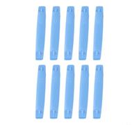 Lot de 10 outils de biche en plastique bleu clair, ouverture cylindrique de 83 mm pour réparation de téléphones et appareils électroniques, outils à main anti-rayures avec 8 mm de largeur pour un