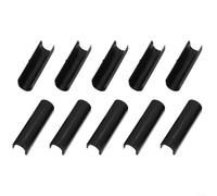Lot de 10 outils de coupe de carreaux de céramique en plastique durable pour 10 coupe-carreaux manuels en forme de U pour housses (noir)