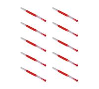 Lot de 10 outils de greffage d'abeille pour apiculture, aiguilles de transfert de larves rétractables avec anche flexible et poignée antidérapante pour élevage de la reine