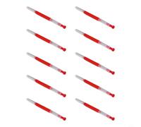 Lot de 10 outils de greffage d'abeille pour apiculture, aiguilles de transfert rétractables avec pointe flexible pour l'élevage de la reine et la production royale