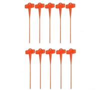 Lot de 10 outils de nettoyage de buse de scellant pour applicateurs de colle à verre - Débouchent les joints secs à l'intérieur des tubes - Fonctionne avec des ouvertures de 4 mm à 8,2 mm - Outil en