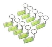 Lot de 10 outils de niveau carré avec verre acrylique vert et bleu pour niveaux Bullseye pour inclinomètre horizontal utilisation dans les applications de mesure et de mise en page