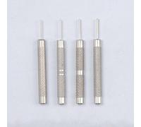Lot de 10 outils de poinçonnage pour bijoux et montres avec épingles en fer (0,8 mm)