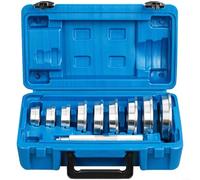Lot de 10 outils de pressage de roulement de roue en aluminium, outil de montage de douille d'arbre avec vis hexagonales et disques de précision, outil de réparation durable pour atelier automobile
