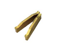 Lot de 10 outils de rainurage TDC2 TT9030 TT9080, inserts en carbure, outil de tournage, outil de rainurage de coupe, outil de tour à métaux(TDC2 TT9080)