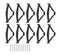 Lot de 10 Outils de Réparation de Boîtier de Panneau de Commutation de Type 86, Réparateur de Cassette Réglable de 68 à 79 Mm dissimulé - Matériau D'isolation, évitant les Fuites