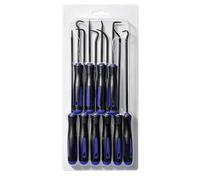 Lot de 10 outils de réparation et de crochetage - Kit de crochets de précision pour une utilisation dans l'atelier automobile, à la maison, en plein air, dans l'industrie et dans