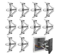 Lot de 10 outils de réparation pour prises murales - Type 86/118 - Boîte d'encastrement pour projets de construction, montage artisanal, montage artisanal, réparation