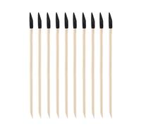 Lot de 10 outils de soin des ongles efficaces Barres de polissage biseautées pour manucure Combinant les fonctions de jet de sable et de gravure. Vernis à ongles efficace