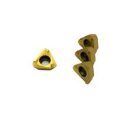 Lot de 10 outils de tournage 3PKT100408R M TT9080 - Fraise interne - Dureté - Lame en carbure de tungstène