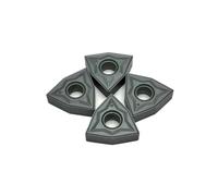 Lot de 10 outils de tournage externes WNMG080404 WNMG080408 NN LT10, inserts en carbure for tour CNC(WNMG080404 NN LT10)