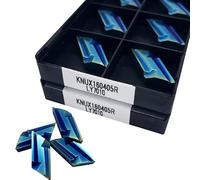 Lot de 10 outils de tournage for métaux KNUX160405R LY7010, outils de coupe de transposition, outil CNC, outil ultra résistant à l'usure KNUX160405