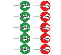 Lot de 10 pagaies de vote avec pouce vers le bas pour salle de classe Yes or Not Paddle