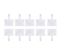 Lot de 10 pagaies effaçables double face pour salle de classe, enseignement, bureau, réunion de famille