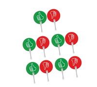 Lot de 10 pagaies oui ou non pour enseignant, salle de classe, événement, pagaie de vote