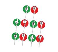 Lot de 10 pagaies Yes Not pour salle de classe