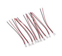 Lot de 10 paires connecteurs MX2.0 DIY JST DS LOSI 2, mm 2P 3P 4P mâle femelle avec fil 150 51005 51006(Male and Female,2Pin)