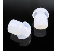 Lot de 10 paires d’embouts champignons en silicone douce de marque Buwico® pour talkie walkie Motorola Yaesu Baofeng avec oreillettes, écouteurs intra-auriculaires