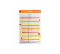 Lot de 10 paires d'aiguilles N° 3,25 et 4mm -(...) - Multicolore