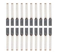 Lot de 10 paires de balais de carbone pour soudeur à air chaud Triac S PID pour moteur et machines à souder en plastique compatibles
