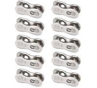 Lot de 10 paires de chaînes Shimano 6-7-8 vitesses, antivol Shimano 6-7-8 vitesses, cadenas de vélo, cadenas de chaîne 6-7-8 vitesses, cadenas Shimano 8 vitesses, maillons de connexion manquants