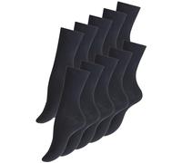 Lot de 10 paires de chaussettes pour dames, 100% coton. Dentelle cousu main. Origine de VCA®- 39-42