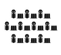 Lot de 10 paires de chevilles pour grille de haut-parleur, kit de vis de fixation à boule et douille, accessoires pour haut-parleur, filet, boucle, kit de chevilles pour grille de haut-parleur
