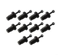 Lot de 10 paires de chevilles pour grille de haut-parleur pour une installation pratique des haut-parleurs audio en plastique (B108)