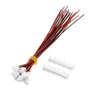 Lot de 10 paires de connecteurs de câble JST XH 2 54 mm mâle femelle avec prises et fils à 23 broches pour projets électroniques (2 broches)
