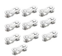 Lot de 10 paires de connecteurs de chaîne de vélo Shimano 8 vitesses 6-7-8