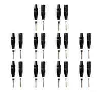 Lot de 10 paires de connecteurs efficaces pour panneaux solaires, connecteurs mâles femelles étanches IP67 et étanches à la poussière