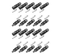 STÄUBLI Connecteurs MC4 PV-KBT4/6I – Lot 10 paires mâles + fiche 4–6 mm² Type 4