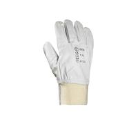 LOT DE 10 PAIRES DE GANTS TOUT FLEUR DE CHEVRE AVEC PROTEGE ARTERE 2250 DE EUROTECHNIQUE