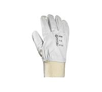 LOT DE 10 PAIRES DE GANTS TOUT FLEUR DE CHEVRE AVEC PROTEGE ARTERE 2250 DE EUROTECHNIQUE