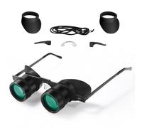 Lot de 10 paires de jumelles mains libres pour observer les oiseaux, le sport, les concerts, le théâtre, l'opéra, la télévision, la vue à vue