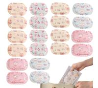 Lot de 10 Paires de Patchs Chauffants pour Les Mains - Chauffe-Pieds - Lot de 10 Paires de Patchs Portables - Chauffe-Pieds instantanés - avec imprimé de Dessin animé - pour Ski, Camping et