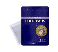 Lot de 10 paires de patchs de soin des pieds | Autocollant nettoyant pour contrôle des odeurs pour adulte personnes âgées nuit sommeil à domicile