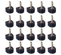 Lot de 10 paires de pointes de talon haut pour réparation de chaussures à talons hauts Stiletto