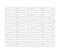 Lot de 10 paires de rubans adhésifs pour aérographe - Guide de mappage pour aérographe - Pour débutants