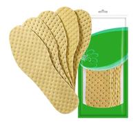 Lot de 10 paires de semelles de chaussures de luxe anti-odeurs, absorbantes de la transpiration, respirantes, lavables et réutilisables, ajustement réglable pour homme et femme (44)